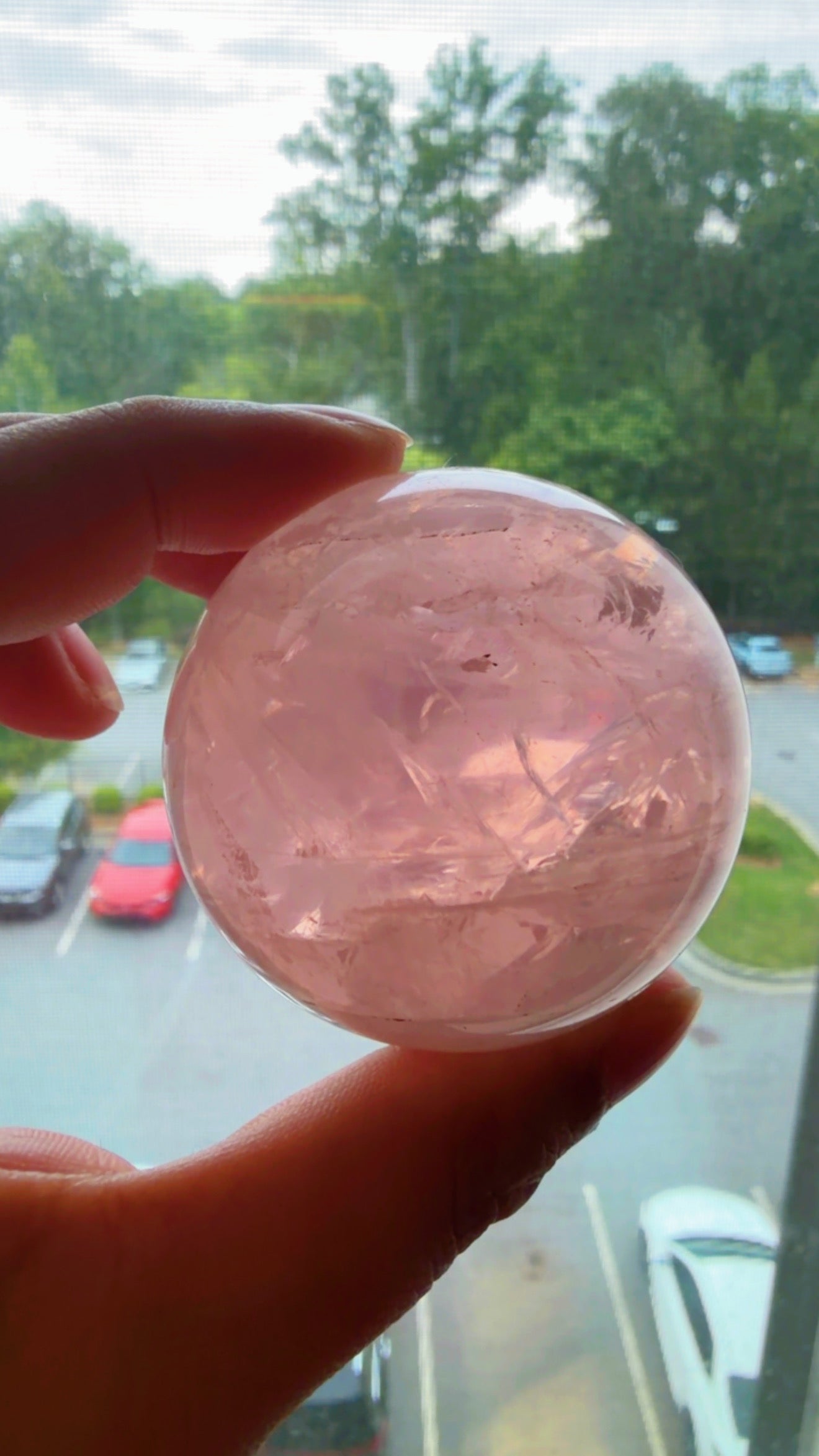 Rose Quartz Sphere