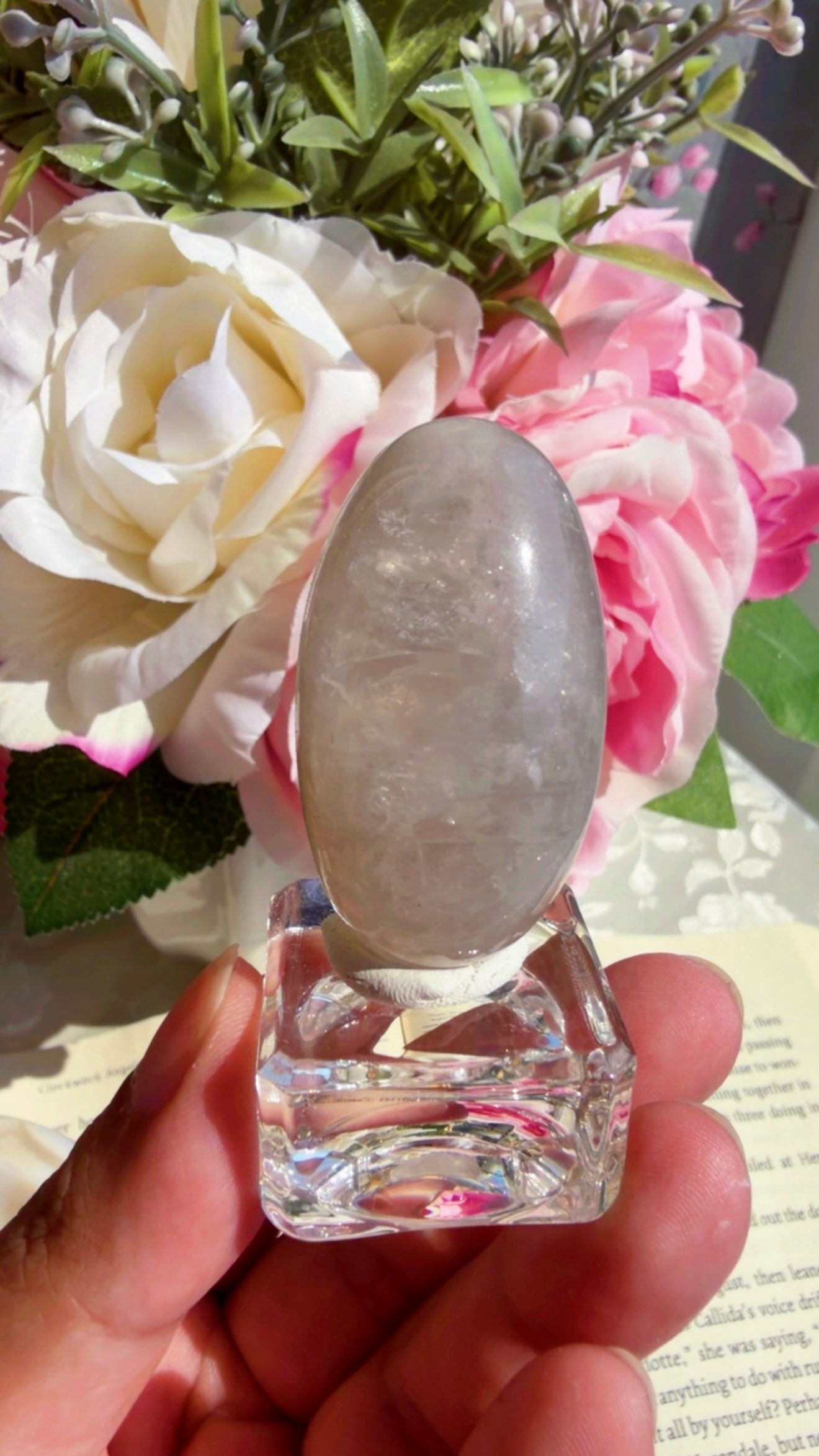 Blue Rose Quartz Shiva