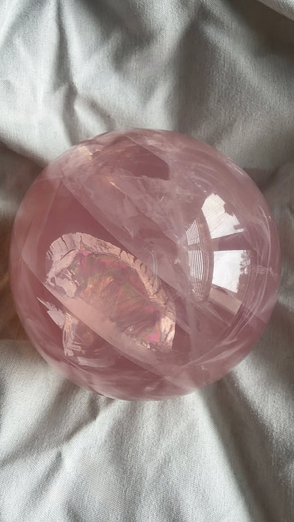 Rose Quartz Sphere