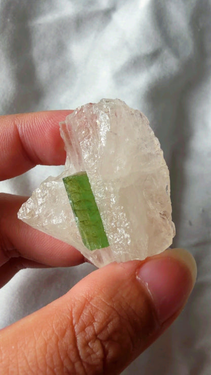 Green Tourmaline Citrine