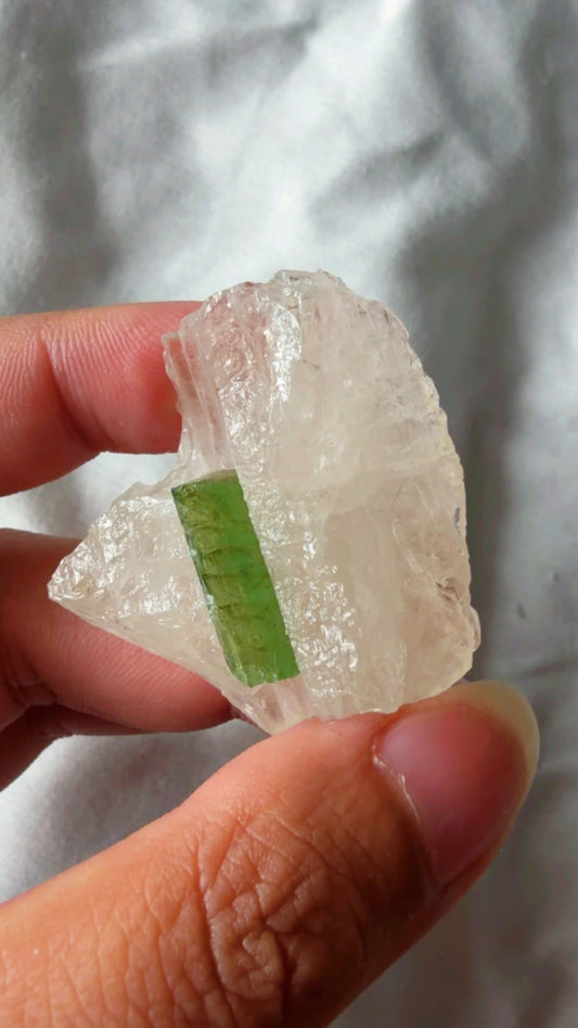 Green Tourmaline Citrine