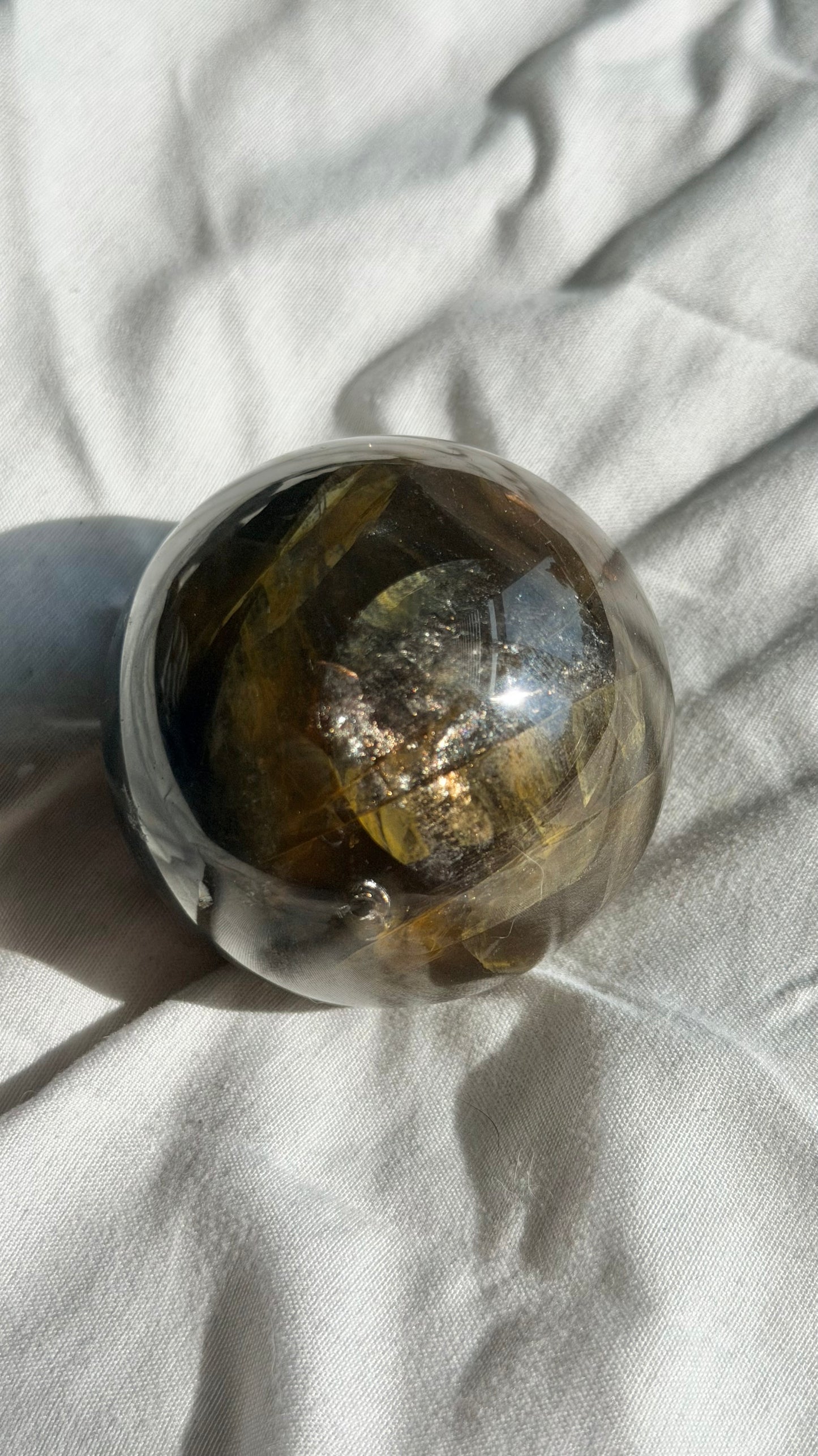 Brown Rose Quartz Golden Healer