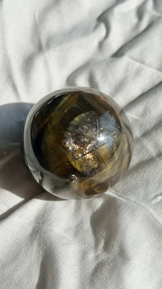 Brown Rose Quartz Golden Healer