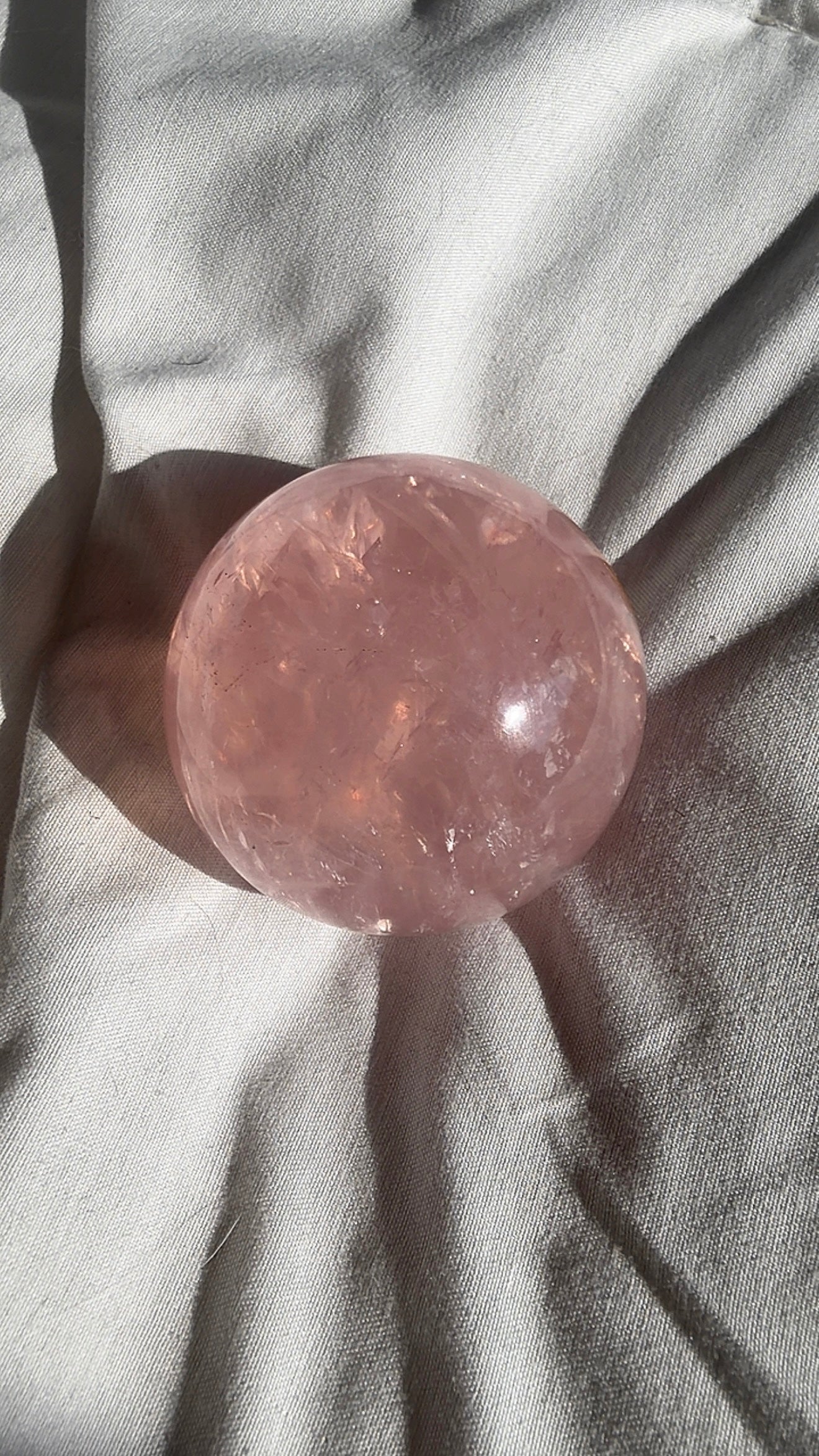 Rose Quartz Sphere