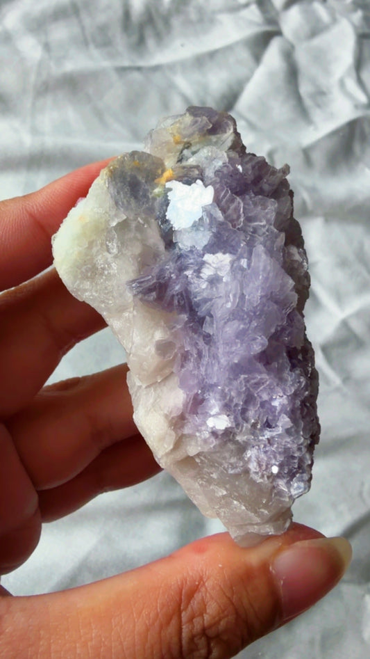 Lepidolite Citrine Feldspar