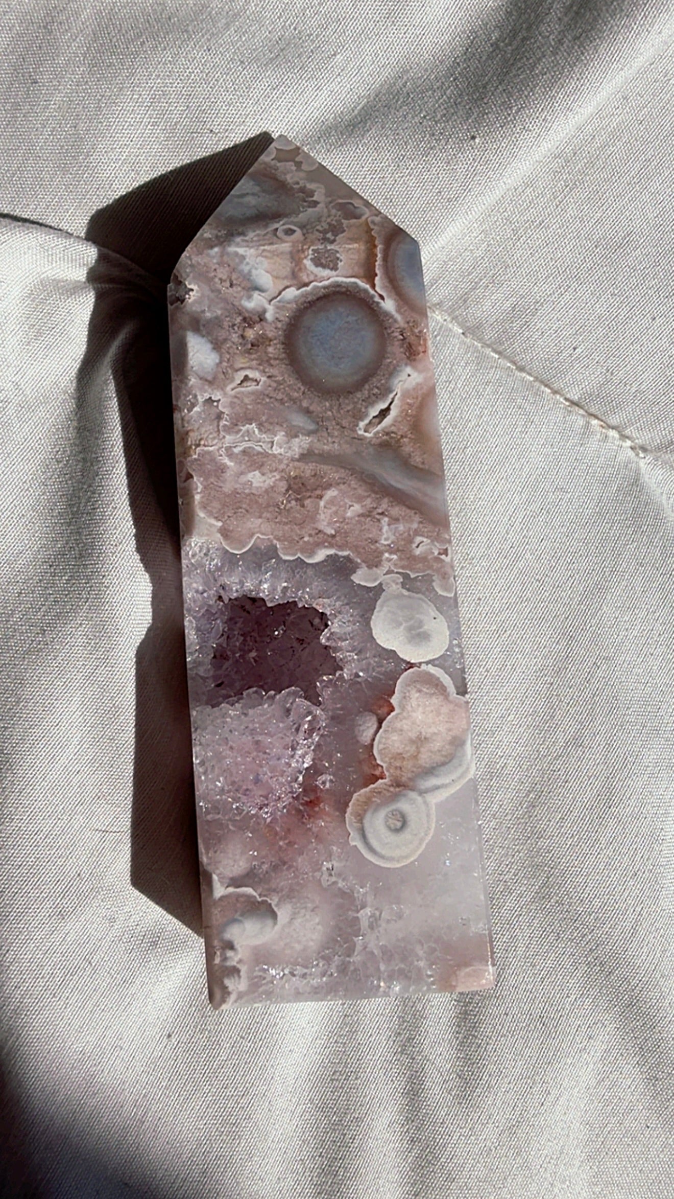 Pink Flower Amethyst