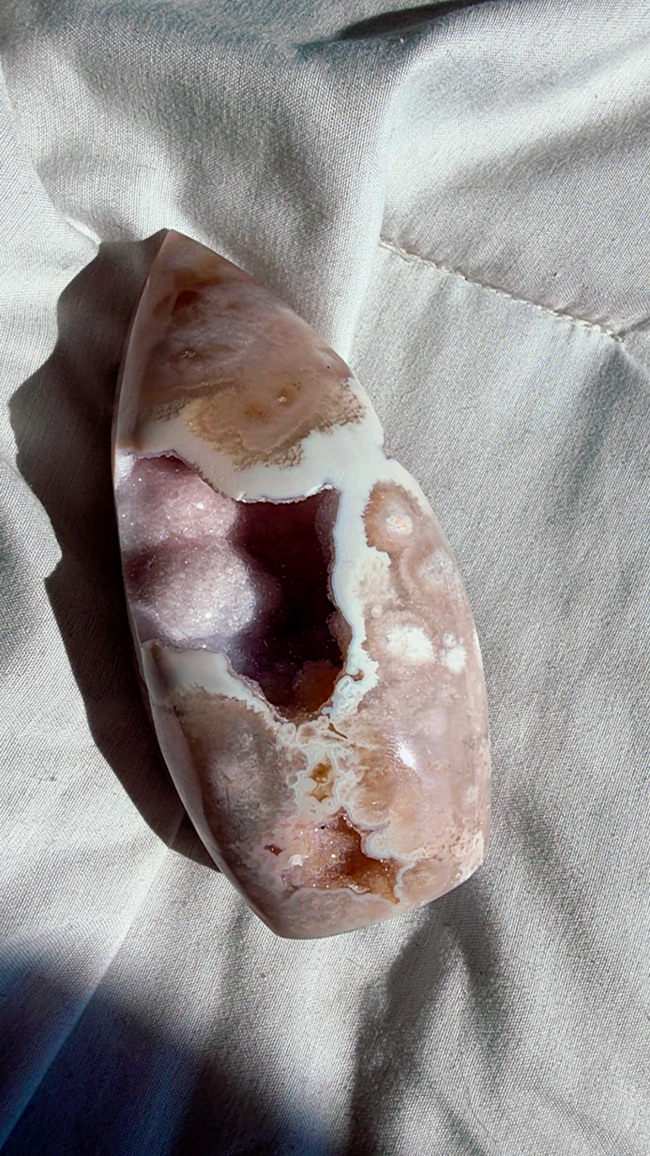 Flower Agate Freeform