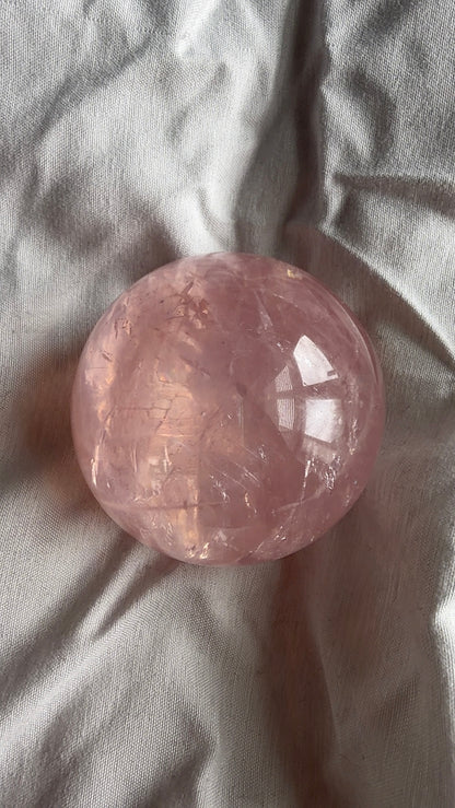 Rose Quartz Sphere