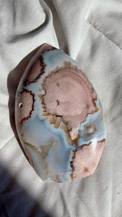 Flower Agate Freeform