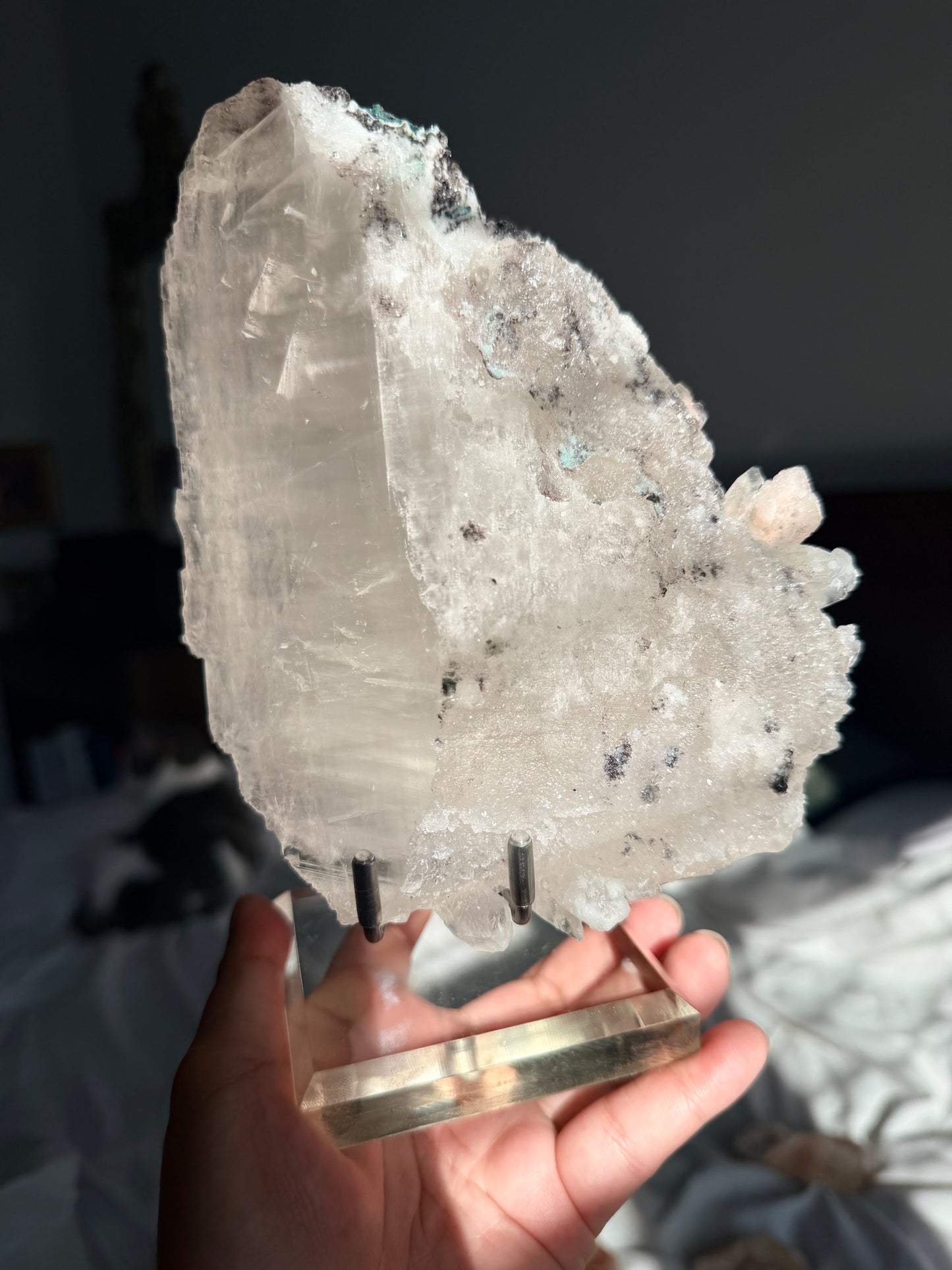 Optical Sugar Calcite Apophyllite Stilbite