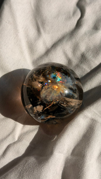 Rainbow Smokey Citrine Quartz