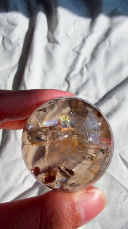 Rainbow Smokey Citrine Quartz
