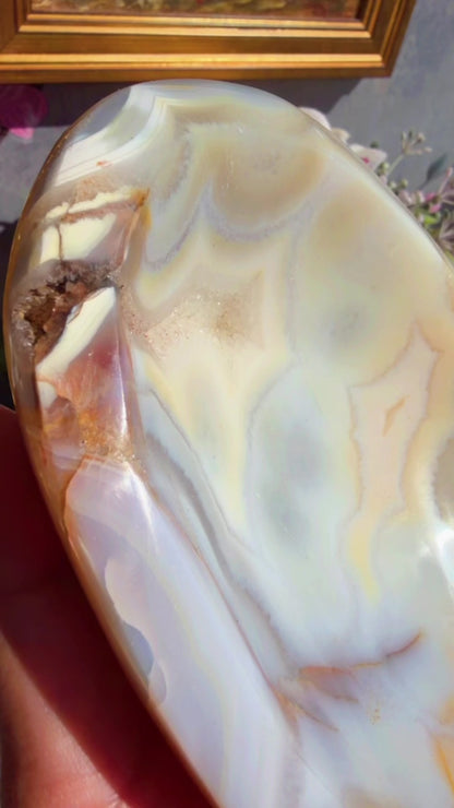 Flower Agate Bowl