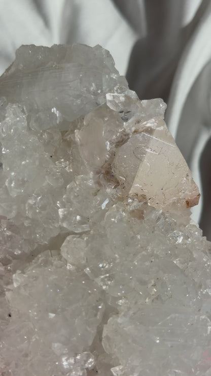 Diamond Apophyllite Cubic Calcite