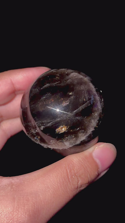 Black Rose Quartz