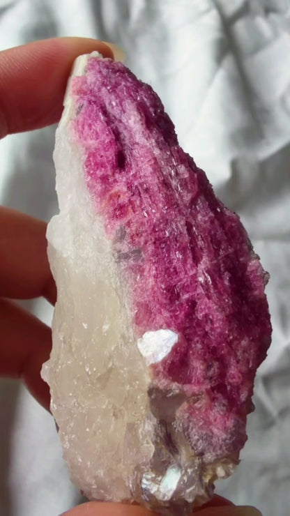 Pink Tourmaline Citrine Lepidolite