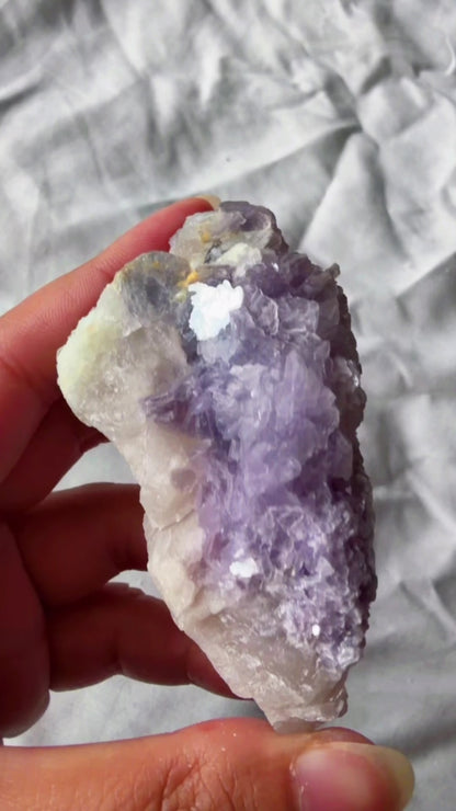 Lepidolite Citrine Feldspar
