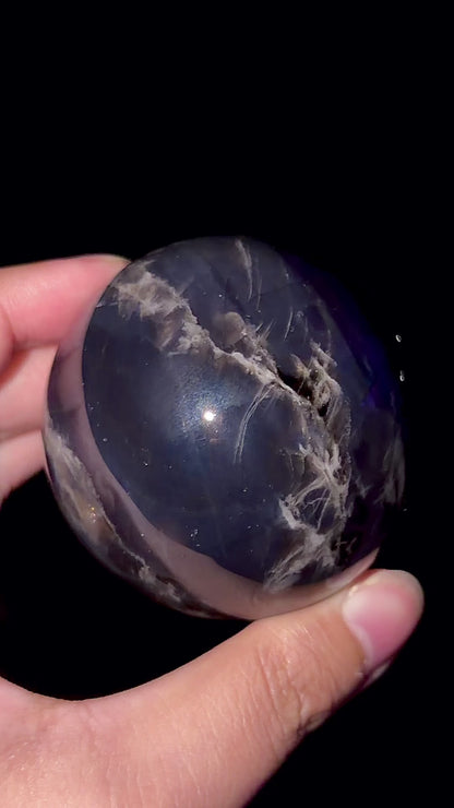 Midnight Blue Rose Quartz