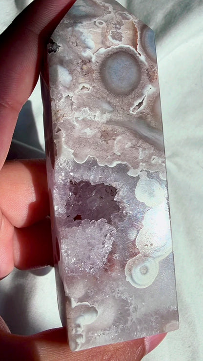 Pink Flower Amethyst