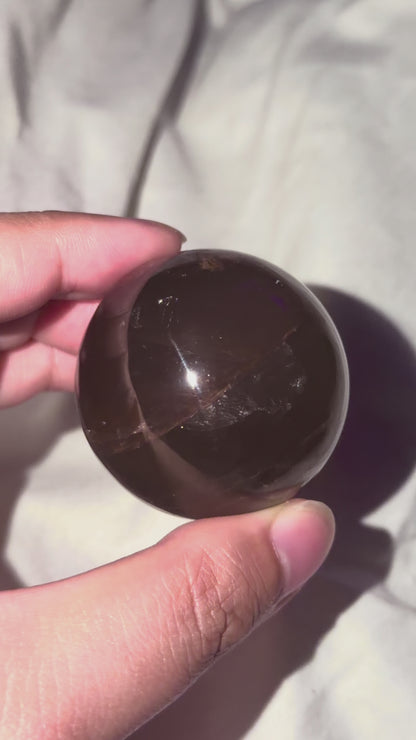 Brown Rose Quartz Hematite